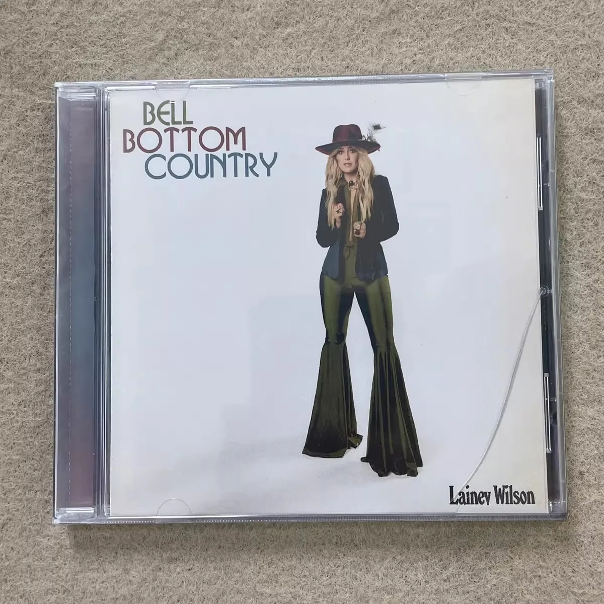 

Lainey Wilson Bell Bottom Country CD Modern Country Music Powerful Female Vocals Authentic Country Style for Country Music Fans