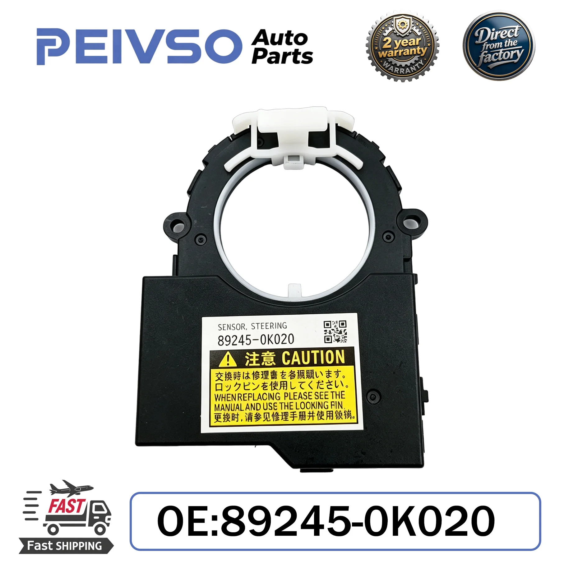 PEIVSO New Steering Angle Sensor Accurate reading of turning angles For Toyota Hilux Revo 2016 Fortuner 2004-2013 89245-0K020