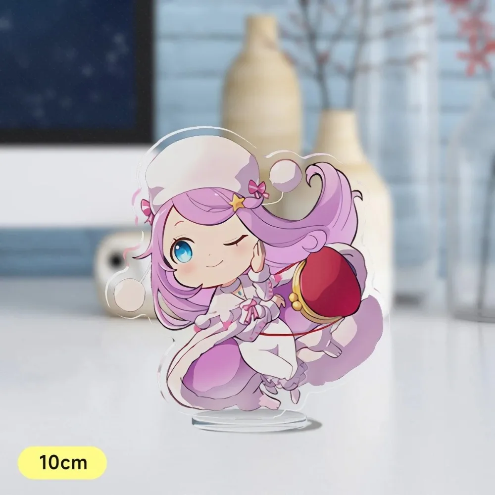 إعادة DIY: صفر - بدء الحياة في عالم آخر أنيمي الأجهزة الطرفية لوح أكريليك الشكل حامل نموذج الكرتون سطح المكتب زخرفة الهدايا #2