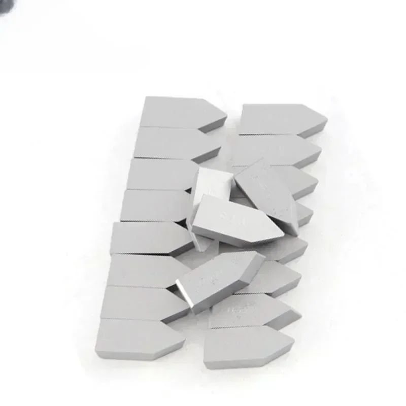 30PCS YT5 YT15 YG8 C120 Threading Blade CNC Carbide Brazed Welding Inserts for Industrial Use