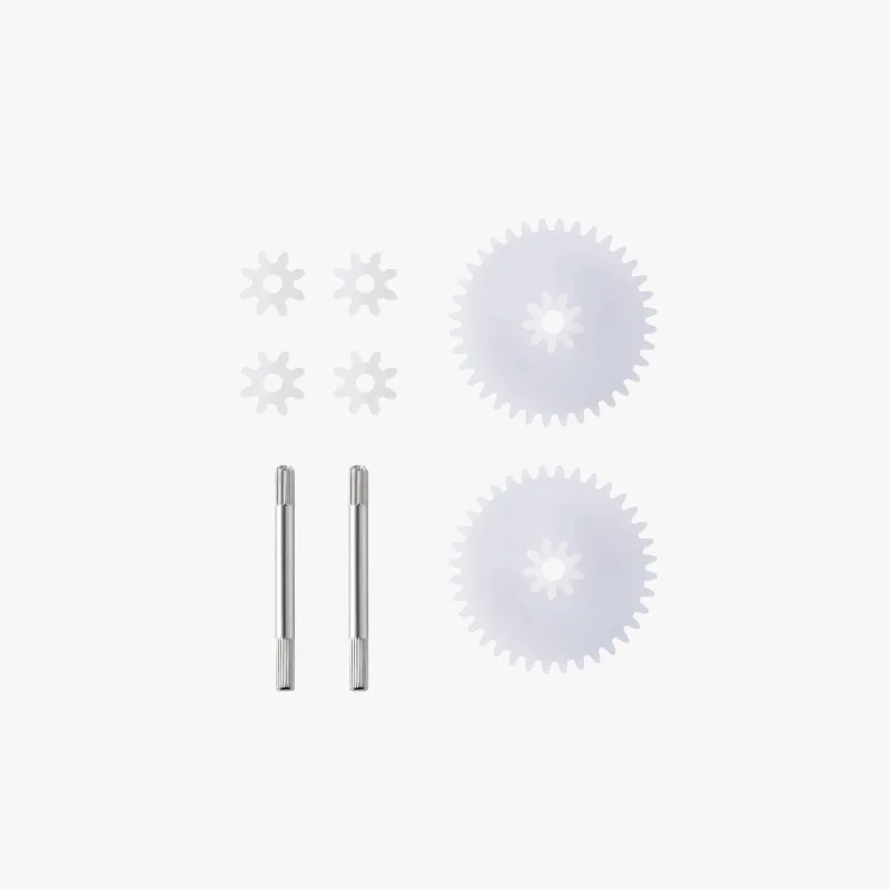 For Bambulab CyberBrick Single-Piece Differential Gear Set for 3D Printed Models 、1:48Single-axis Plastic Reduction Gear Kit