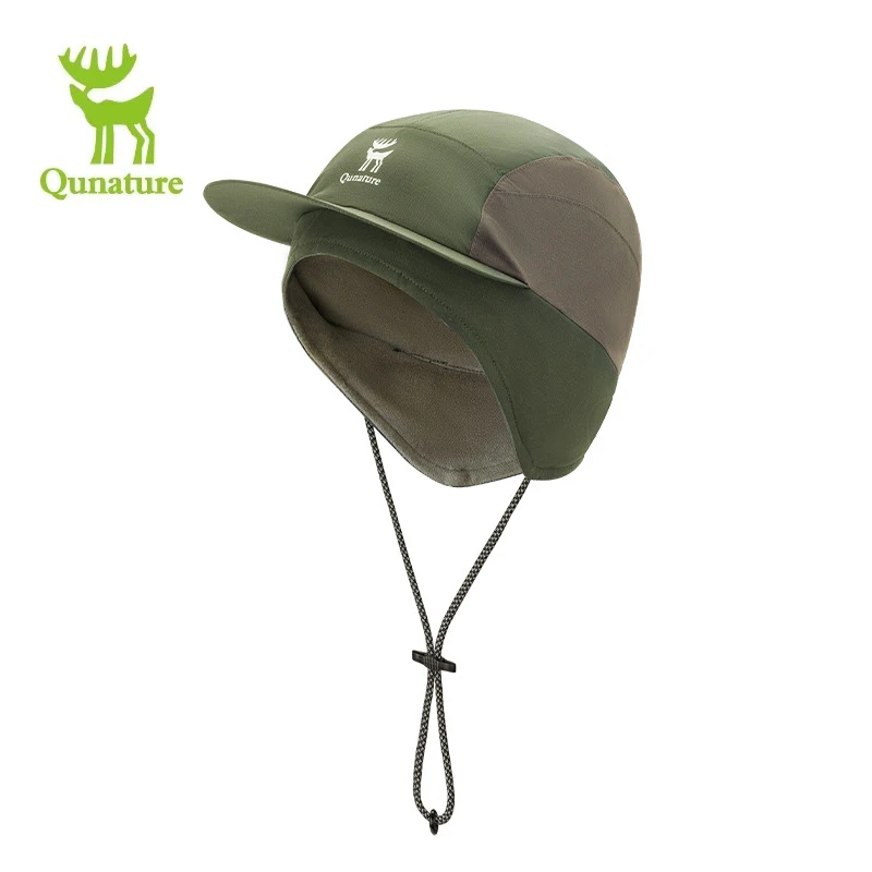 

Qunature Winter Warm Sports Cap Fleece Thermal Cycling Hat Windproof Outdoor Camping Hiking Fishing Cap Bike Helmet Liner Hats