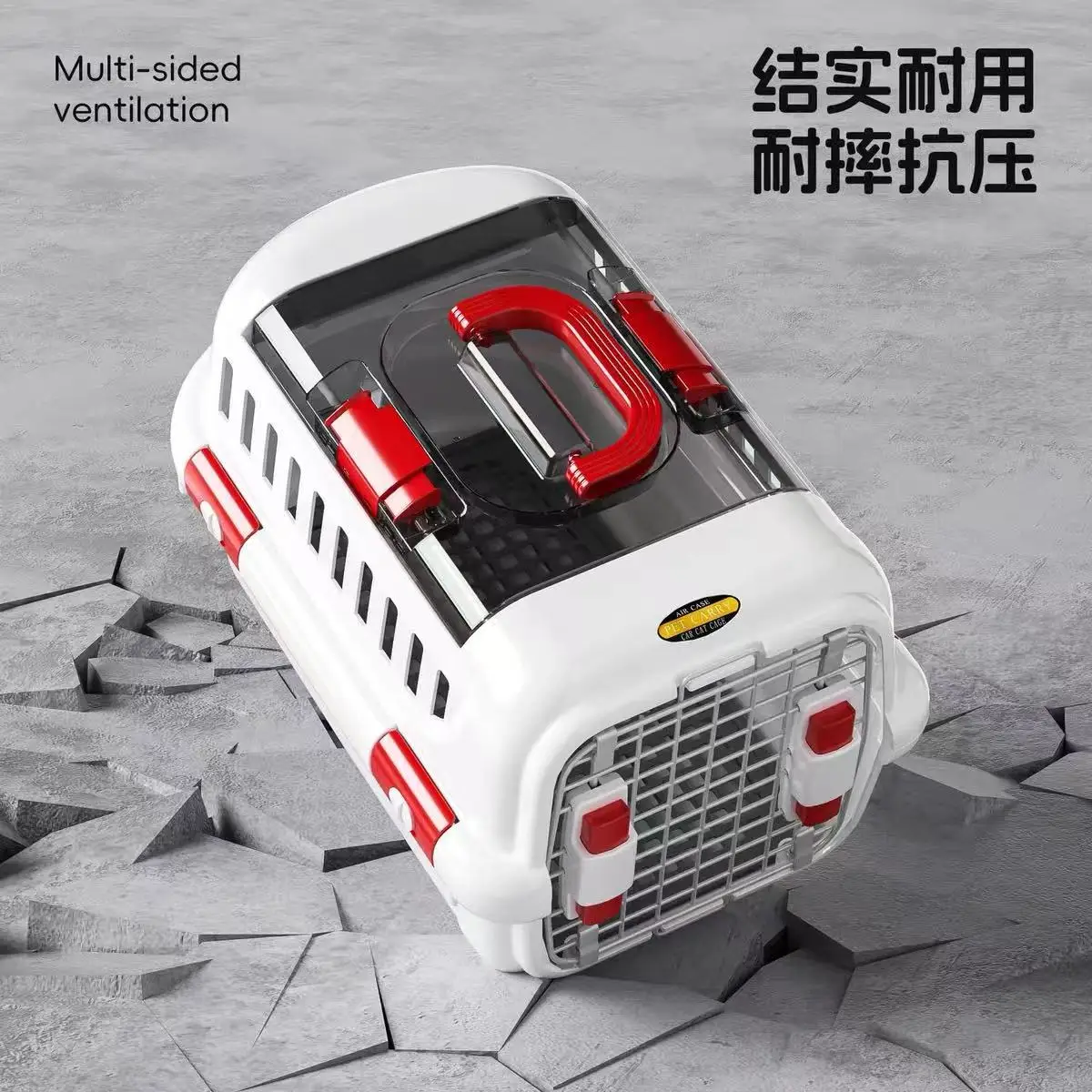 صندوق هوائي للحيوانات الأليفة عبر الحدود، حقيبة قطط، قفص للكلاب، حقيبة إخراج، عالمية من Air China، عالمية كبيرة للفصول الأربعة #2