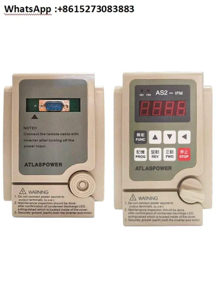 

Edley inverter AS2-107 0.75KW single-phase AS4-315 1.5KW pipeline governor panel