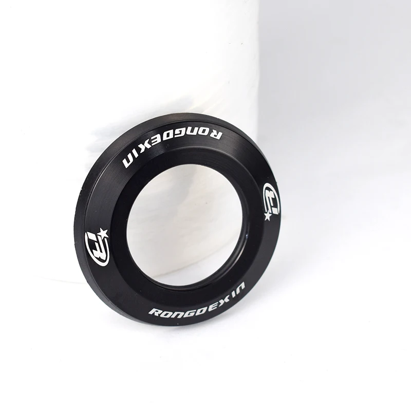 Fahrrad Flache Headset Abdichtung Spacer Kappe Konische Vorbau Kegel Scheibe Umwandlung Adapter Headset Kappe Obere Abdeckung Basis Kompression Ring