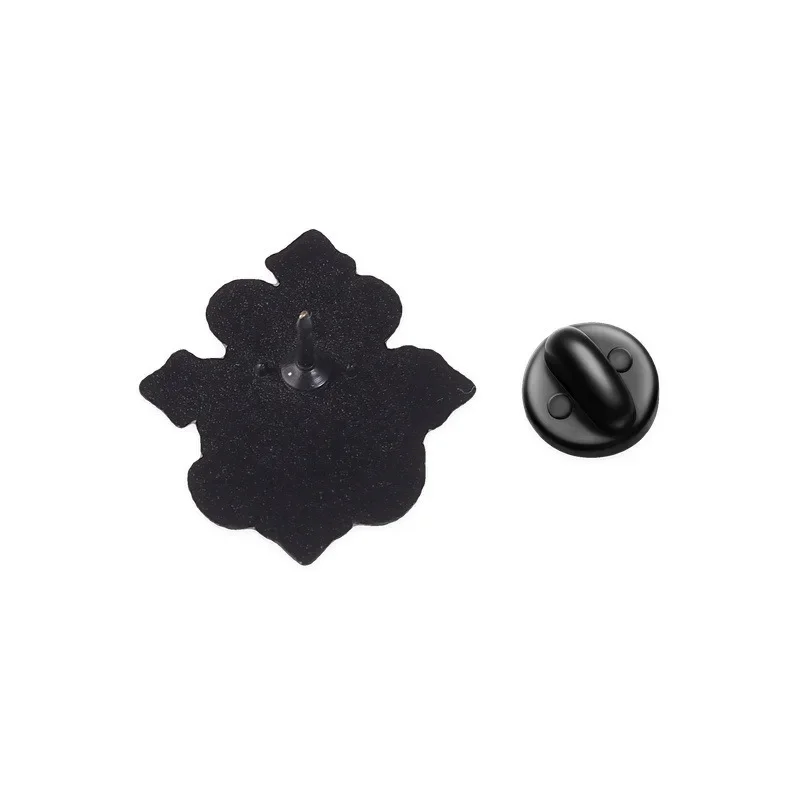 Creepy Cute Voodoo Rabbit Bear Enamel Brooches Gothic Horror Stitched Doll Lapel Pin Badge Punk Backpack Hat Decor Jewelry