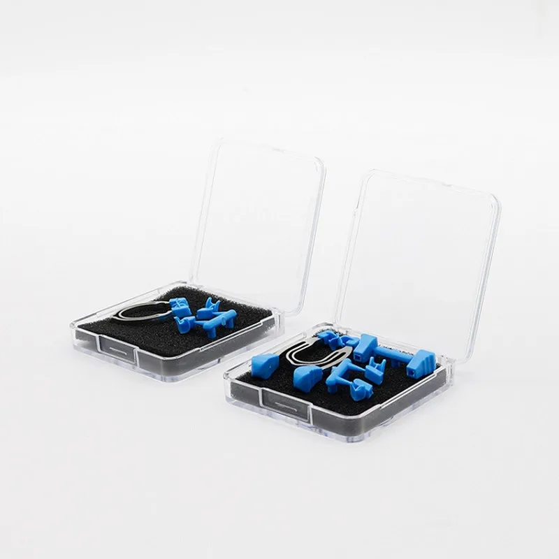 1 set Dental Matrix Clamps A&B Model: Sectional Contoured Matrices Clamps Replacement Parts Restoration Auxiliary Tools