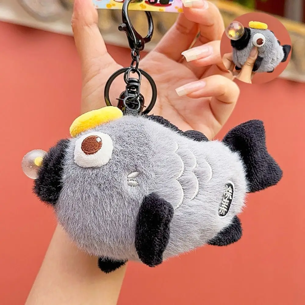 Interessante CNY Carp Squezze Ciondolo in peluche Matrimonio Happy Press Portachiavi in peluche Bella buona fortuna Portachiavi bambola tradizionale Ragazze