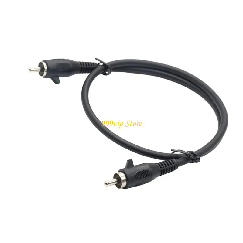 C90C Stretchable AV Cable Wire Anti Tangling For Convenient Computer And Auditory