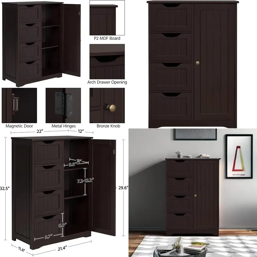 Contemporary White Marble LED Coffee Table with Storage and 2-Tier Design for Living Room