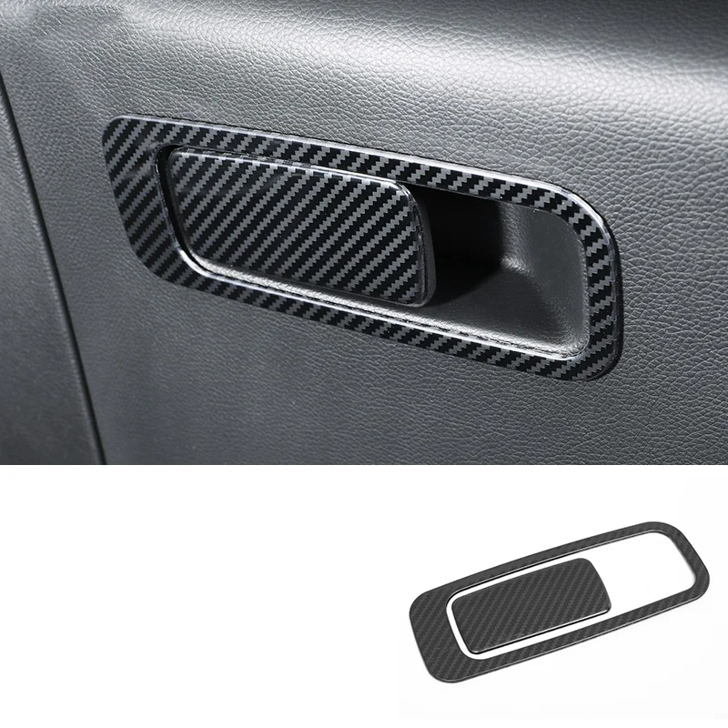 Car Grove Storage Switch Handle Panel for Trumpchi Gac Gs8 2022 2023 Accessories Auto Styling Carbon Fiber Kit Modify Sticker