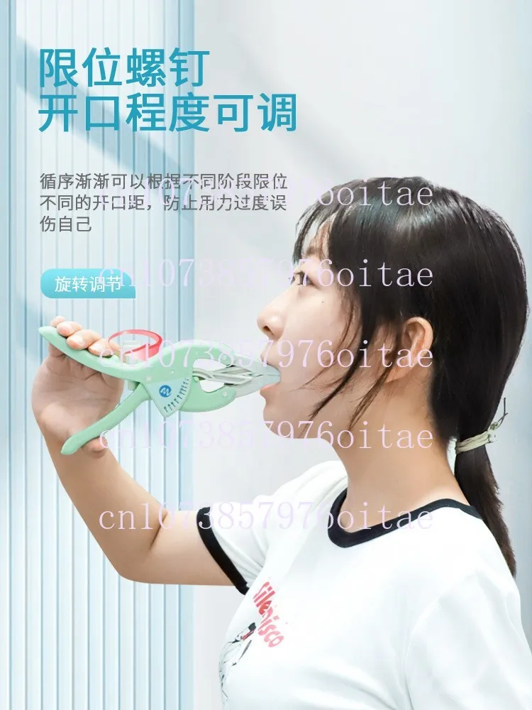 Mouth Opening Trainer Opening Mouth Expander Postoperative Oral Mouth Opening Mandibular Rehabilitation Exercise
