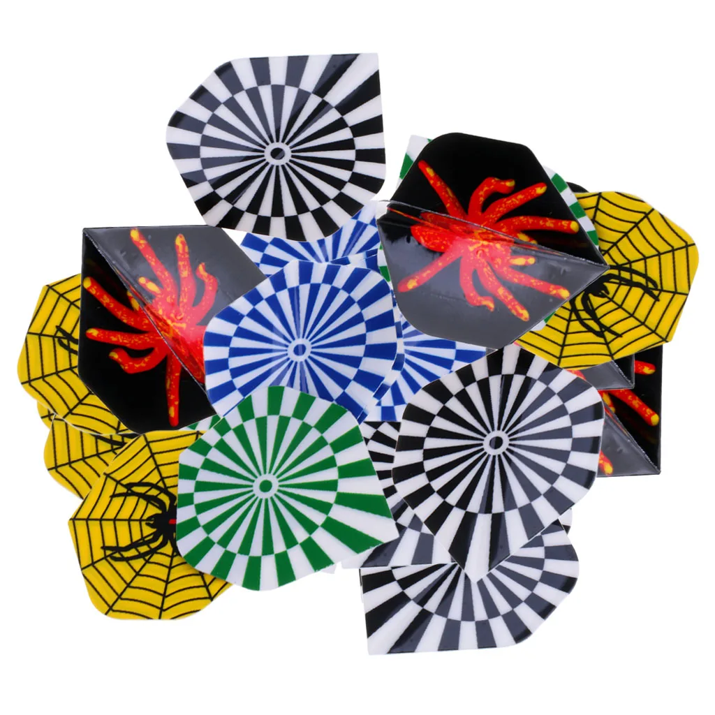 Standard Dart Flights PET High Rigidity Dart Accessories Professional Darts Tail Wings for Darts Game