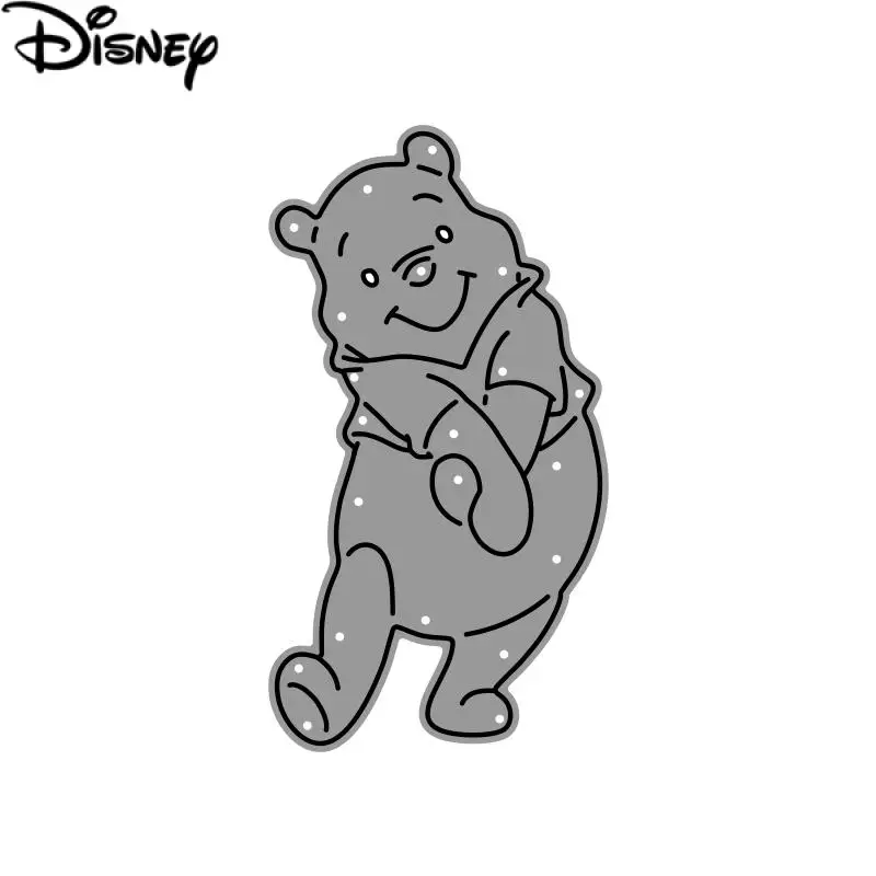 Winnie the Pooh Metal Cutting Dies Disney Cartoon Movie Characters Bear Die Cuts Mold Decoration Scrapbook Paper Craft Mould