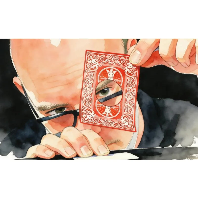 

Набор для фокусов Sticker Kicker от Родди МакГи: карты, иллюзии, трюки для уличной и сценической магии, реквизит для ментализма