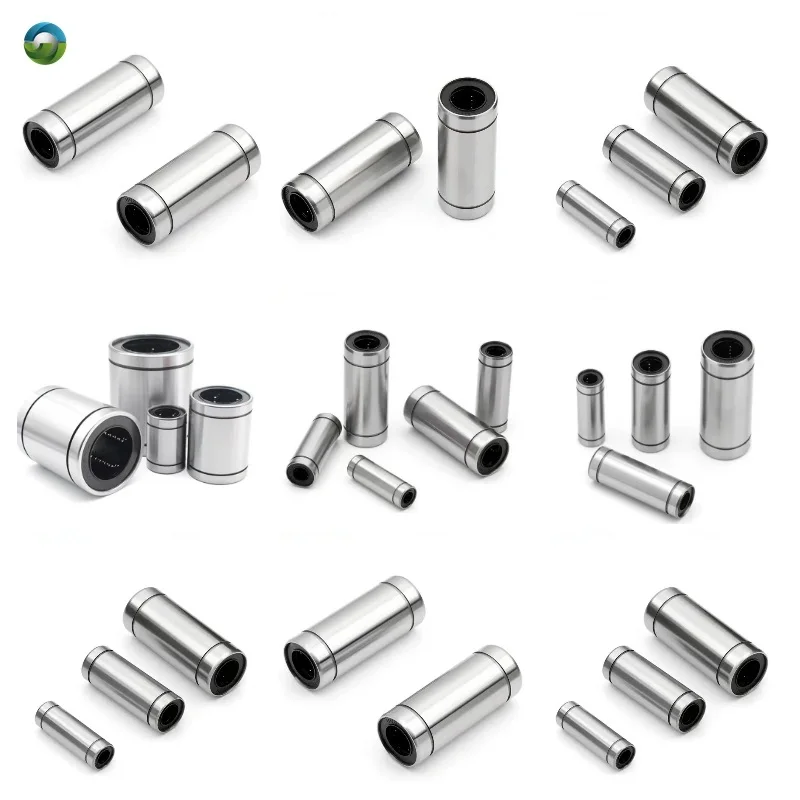 4PCS Linear Motion Bearings LM6LUU LM8LUU LM10LUU LM12LUU LM13LUU LM16LUU LM20LUU ABEC-7 Long Type Linear Bearings