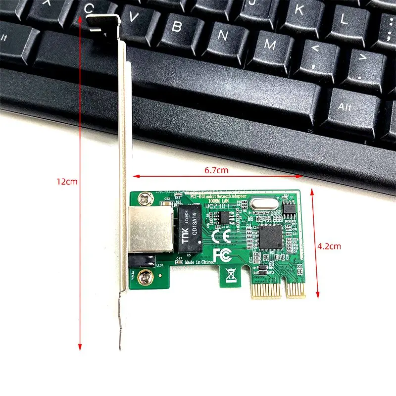 ギガビットネットワークカード,1x,16x,1000m,8111チップ,ソフトルーティングをサポート