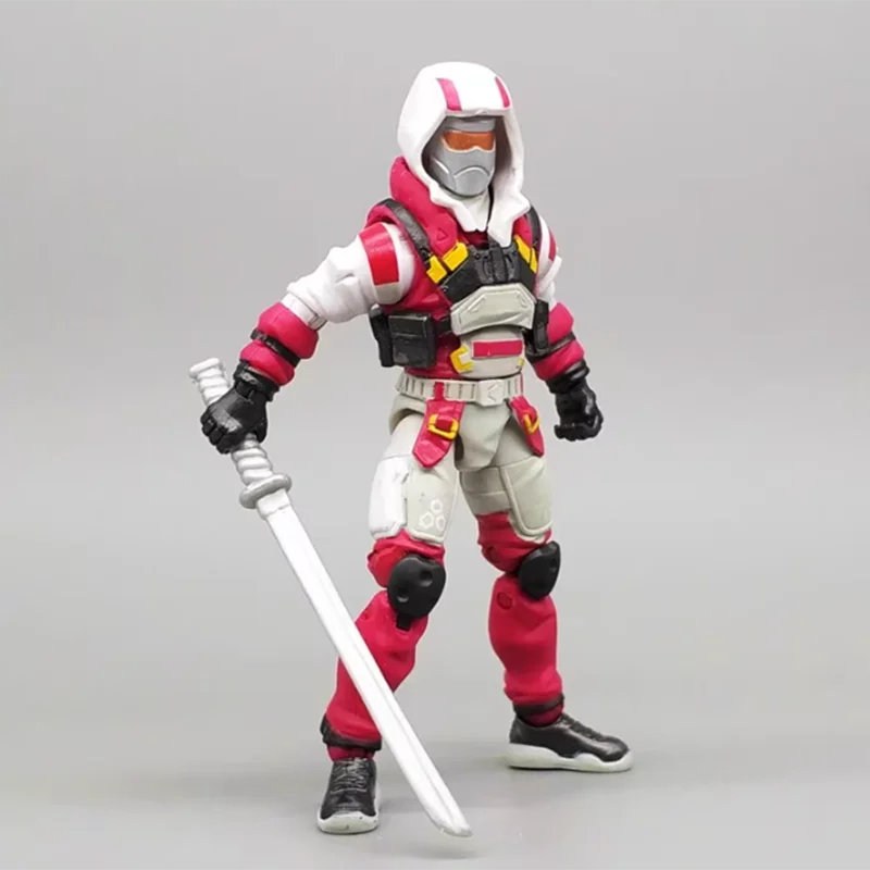 ฟิกเกอร์นินจาหมาป่า สเกล 1:18 ขนาด 3.75 นิ้ว ขยับได้ ของเล่นสะสม ของขวัญ ตกแต่งฉาก คลาสสิก