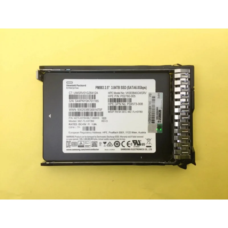 A+ NEW P05994-B21 P08632-001 for HPE 3.84TB SATA 6G MU 2.5