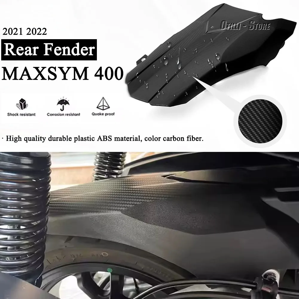 

Новинка для SYM MAXSYM 400 Maxsym 400 MAXSYM400 2021 2022, аксессуары для мотоциклов, удлинитель заднего крыла, брызговик, крышка