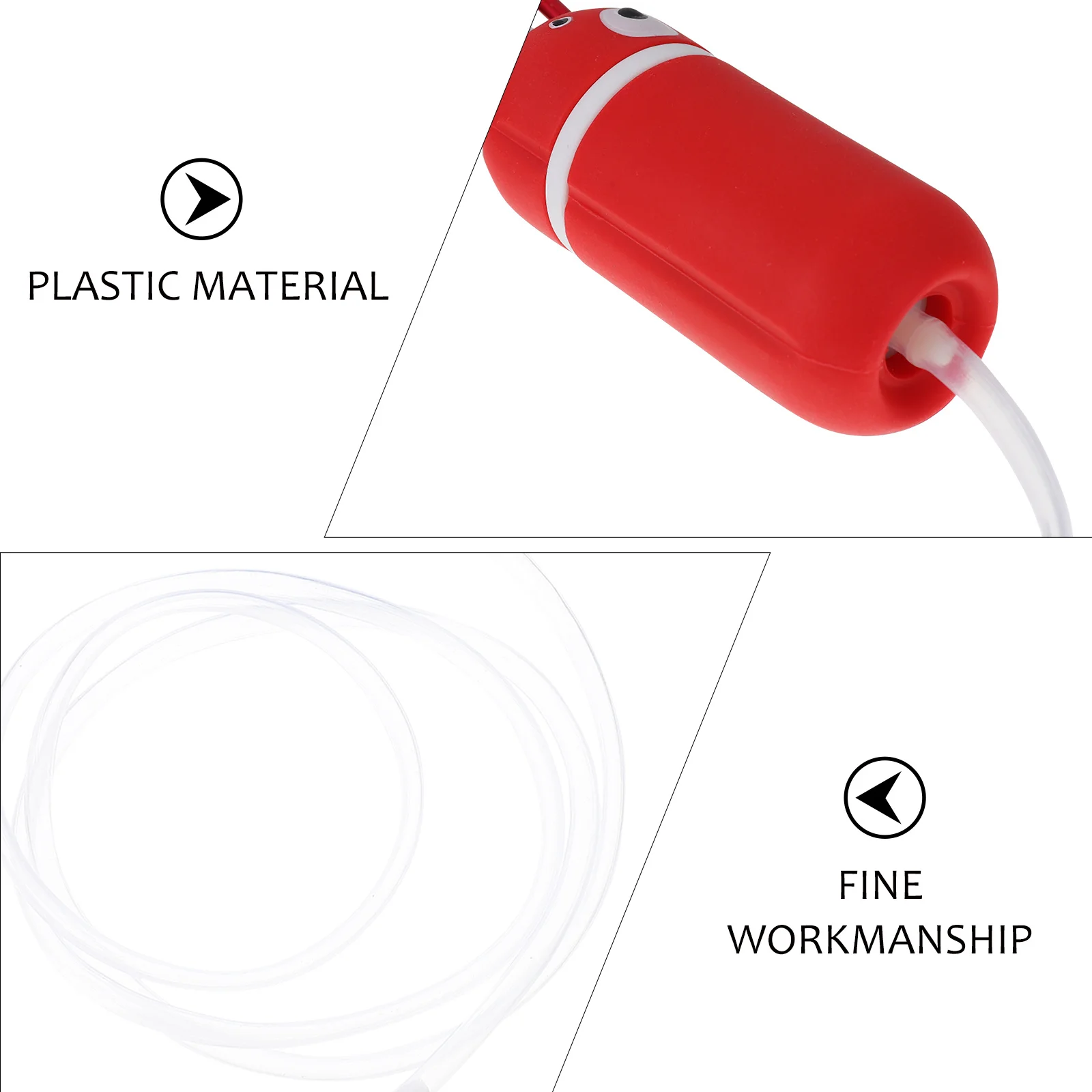 

1 set 1 Set Portable Oxygen For Tank Mute Usb Air Aerator Lightweight Aquarium Pump For Home Fish Tanks Small Fish Aerator Pump