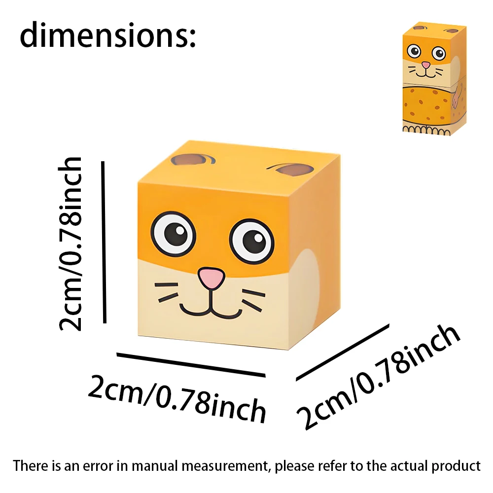 100 pièces blocs magnétiques Tung Tung Sahur blocs de construction magnétiques Tralalero Tralala jouet sensoriel éducatif pour enfant cadeau de noël