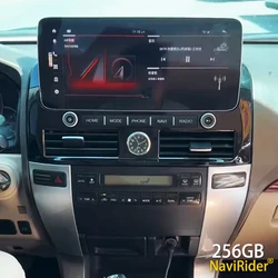 8G 256G Car Radio Android Auto Carplay For Toyota Land Cruiser Prado 120 2004 - 2009 Multimedia Stereo 2din GPS Head Unit Wifi