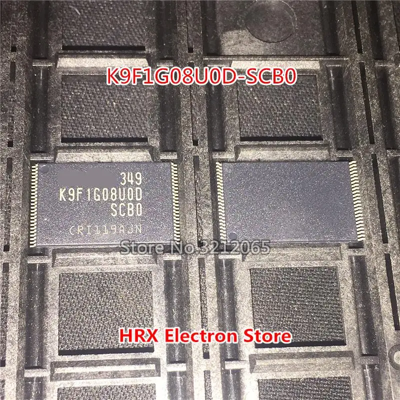 New Original K9F1G08U0D-SCB0 K9F1G08UOD-SCB0 TSOP48 1G bit Nand Flash K9F1G08U0D SCB0 (2-10piece)