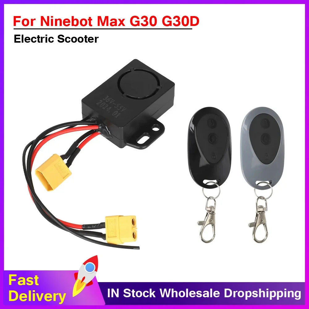 Electric Scooter Anti Theft Device High Decibel 36‑55V Alarm System For Xiaomi M365 1s Pro Pro2 for Ninebot Max G30 G30D Parts