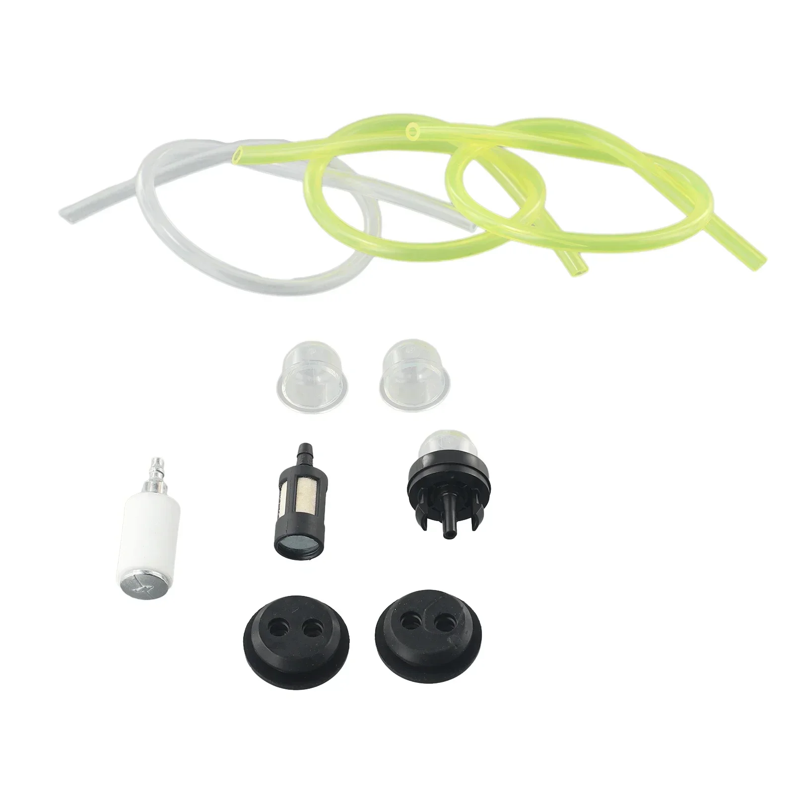 

1 Set Fuel Line Hose Tube Fuel Primer Bulb Parts Chainsaw Blowers Trimmer Carburetor For Lawn Mower Accessories