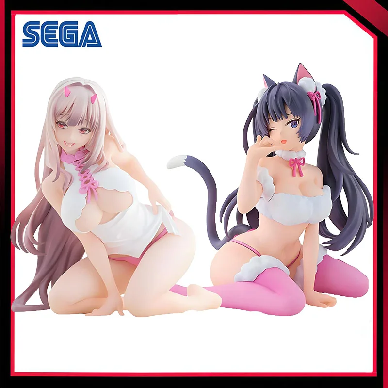 

В наличии оригинальная фигурка SEGA NIKKE: The Goddess of Victory Yumemirize Viper Nero 10 см, модель из ПВХ, игрушки, кавайная кукла, подарок