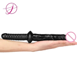 Sword Double Dildo Flexible Soft Anal Plug Stimulate Vagina G-spot Sex Product Sex Toy for Women Gay Lesbian Artificial Penis 18