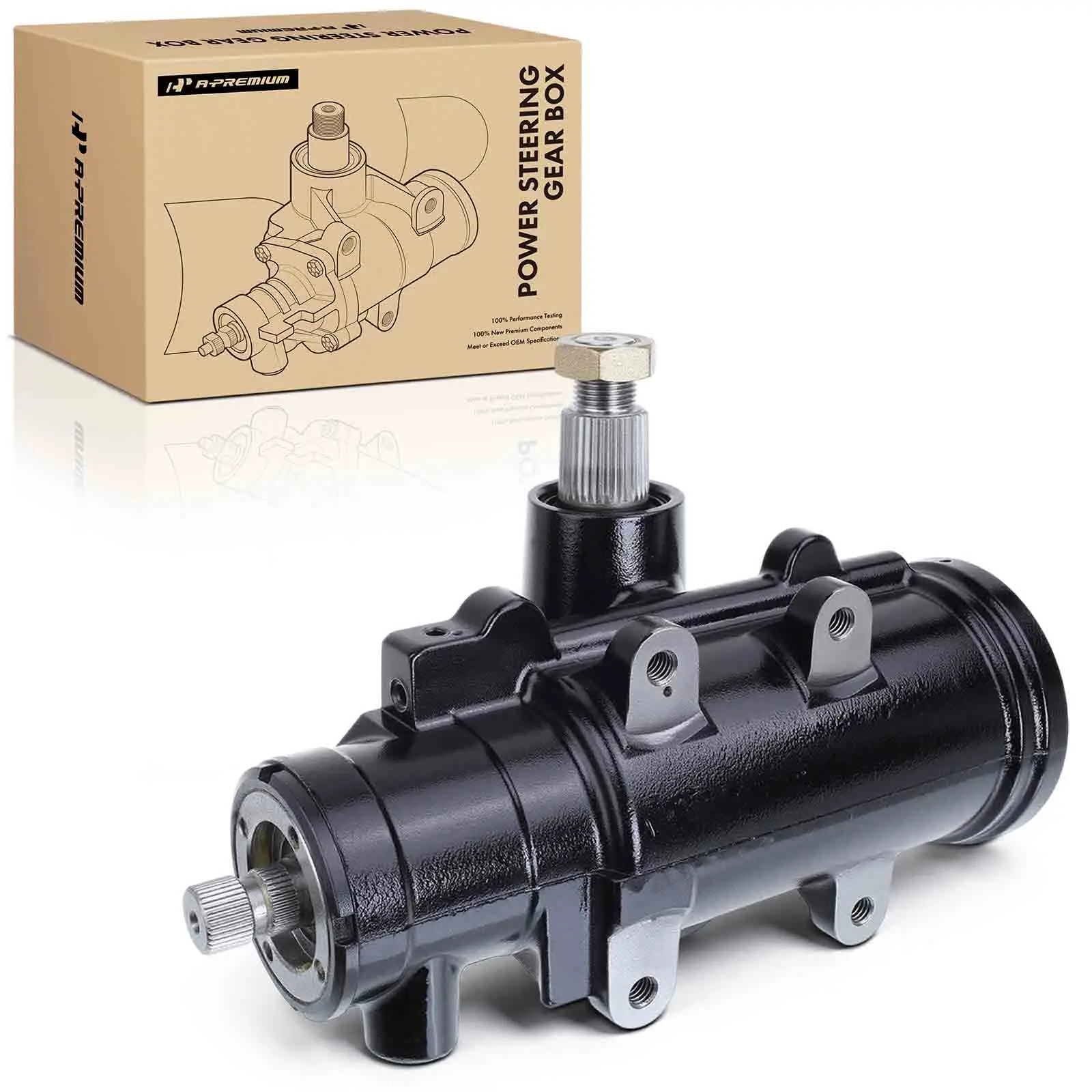 A-Premium Power Steering Gear Box for Chevrolet Impala Caprice 1974-1976 Jeep J20 1975-1976 Buick Electra 1964-1976 LeSabre