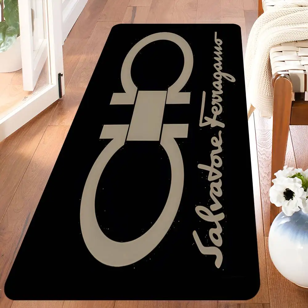 S-Salvatore F-Ferragamo – paillasson d'entrée de style nordique, paillasson de maison, tapis de salle de bain et de toilettes, tapis décoratif pour chambre à coucher et hôtel
