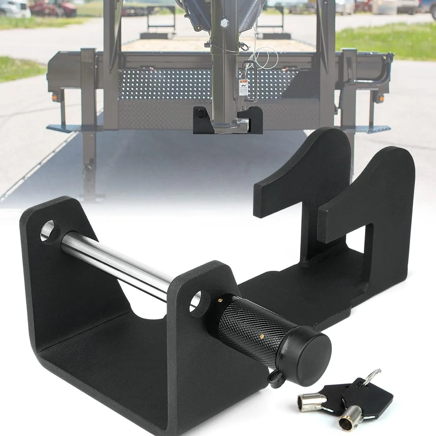Heavy Duty Gooseneck Trailer Lock, Trailer Lock
