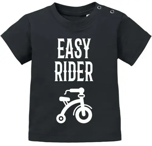 Baby T-Shirt kurzarm Babyshirt Easy Rider Jungen Shirt Moonworks®