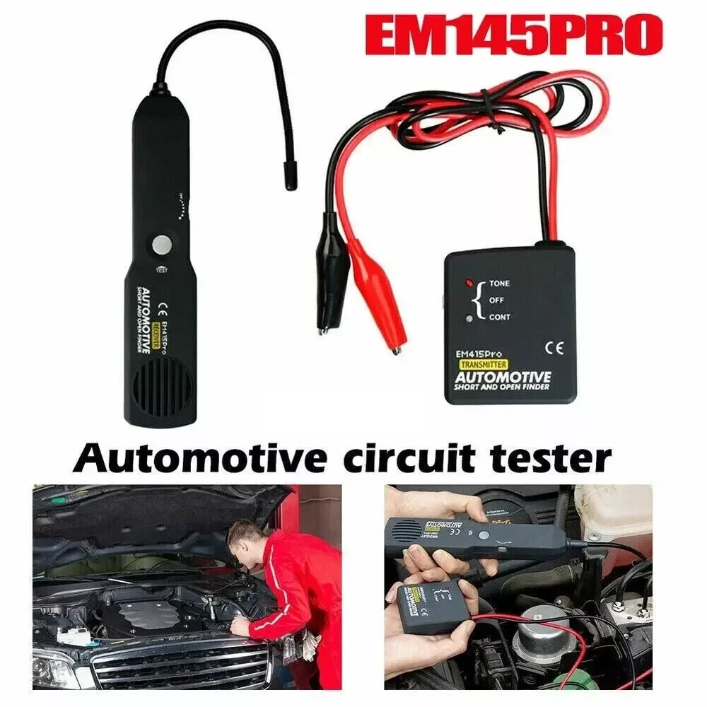 DC Cars Repair Circuit Detector Identification Car Digital Circuit Scanner Diagnostic Tool Cable Wire Short Open Finder Tester