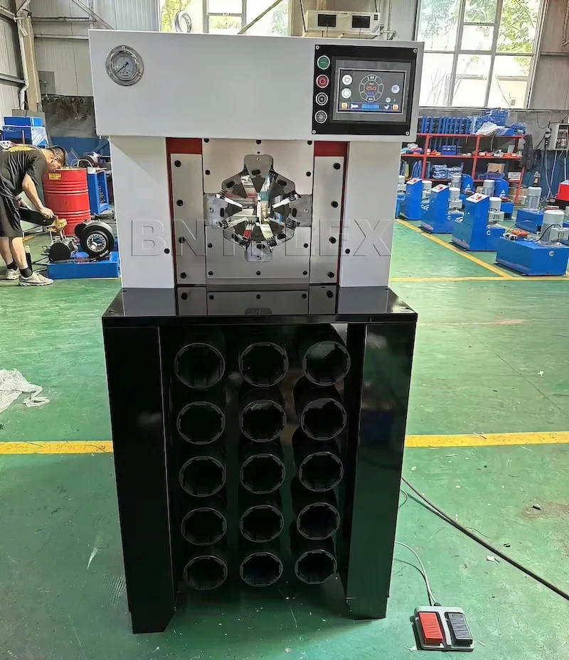 High Quality Hydraulic Hose Crimper Machine Good Precision Rubber Product Making Machinery