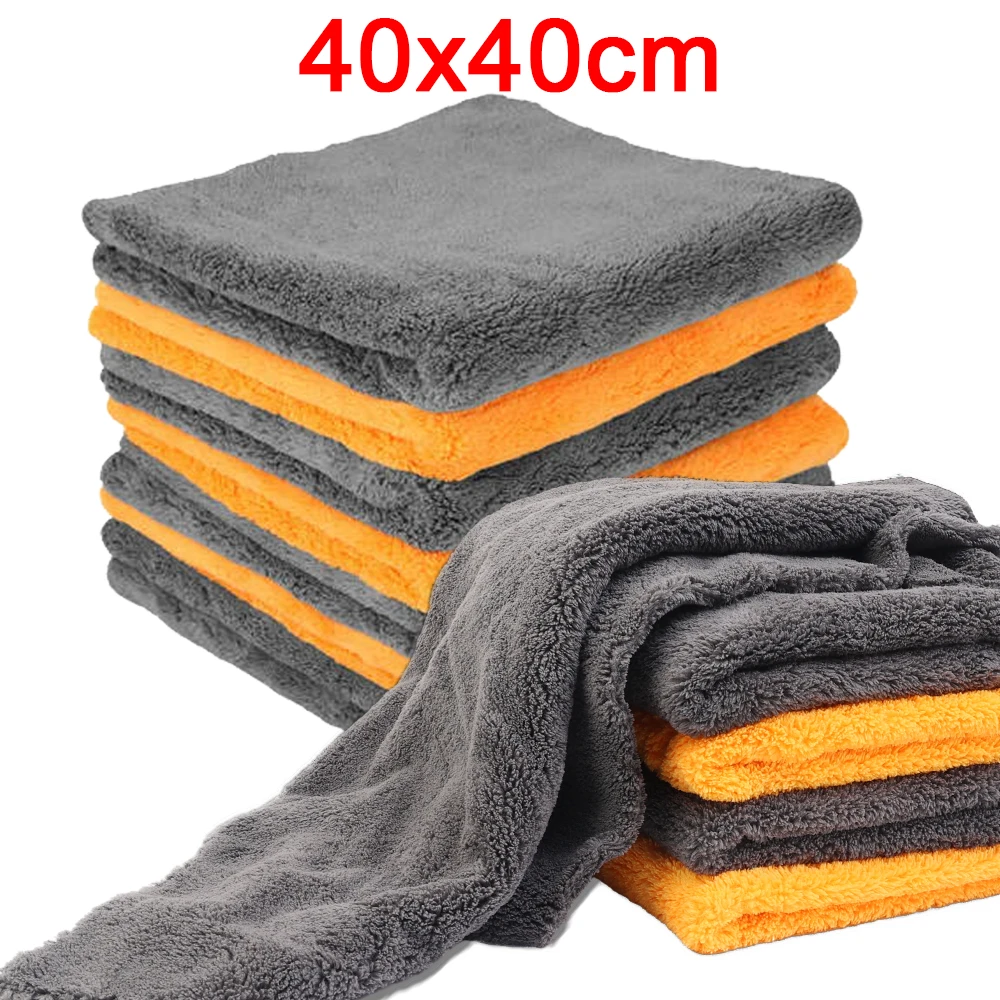 

Extra Soft Car Wash Microfiber Towel Coral Fleece Detailing Auto Cleaning Cloth High Water Absorption For Car Wash Accessorie