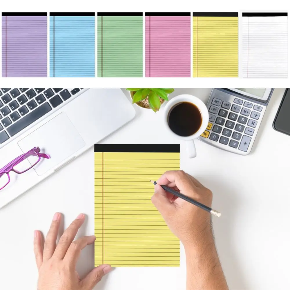 Multi-functional A5/A4 Notebook 50Sheets Tearable Writing Pad Legal Pad Gift
