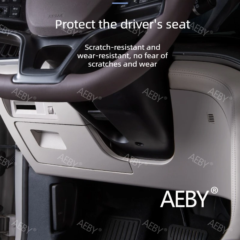 For BYD Seal U DM-i 2020-2025 Under Steering Wheel Kick Guard,Pedal Area Cover Mat,Driver Side Floor Mat Protector,Car Interior