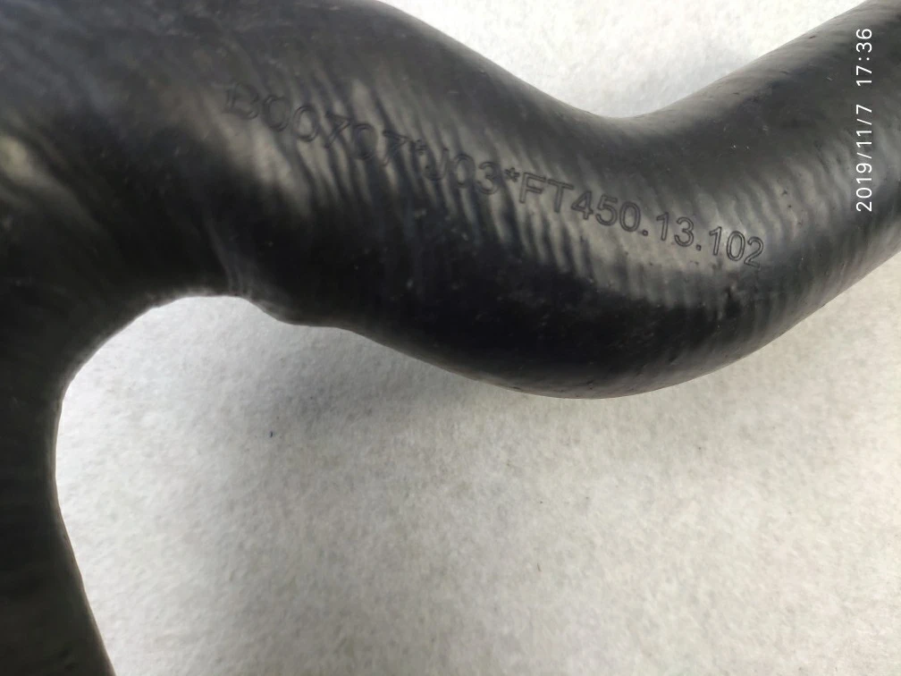 FT450.13.102+FT450.13.101 Set of Radiator Hoses for Foton Tractor FT450 FT454 TB Series with Xinchai
