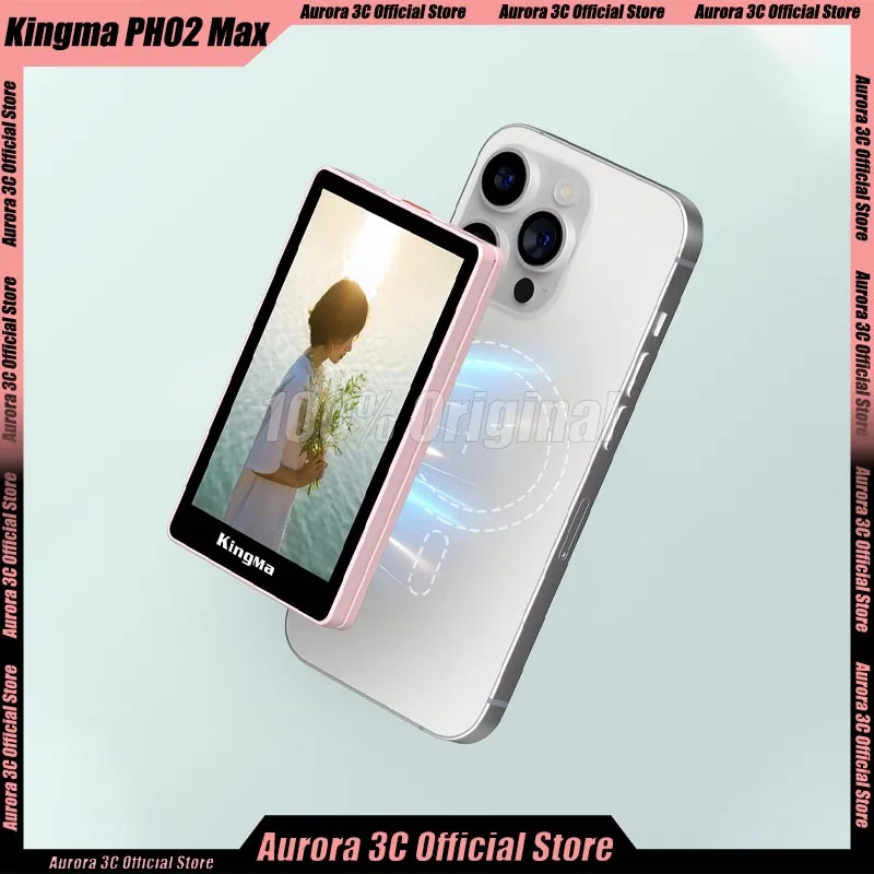 

Kingma PH02 Max Selfie Stick Magnetic Selfie Display Screen Live Streaming Vlog Photo For Samsung IPhone 14 15 16 Pro MAX Custom