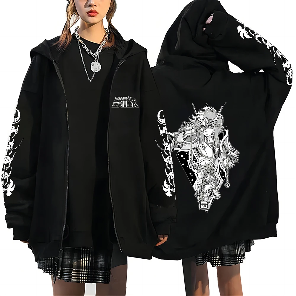 Anime Print Saint Seiya Hoodies Girls/boys Harajuku Popular Hoodie Saint Seiya 3D Sweatshirts Kid\'s Casual Pullover Y2k Clothes