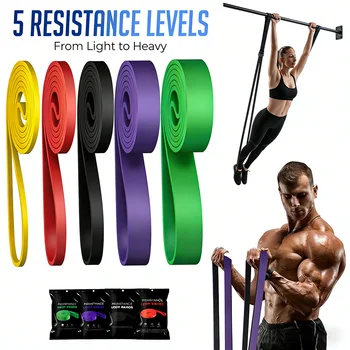 7-Level Heavy-Duty Resistance Band 1