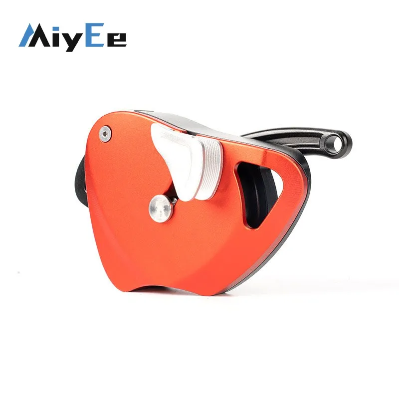 Miyee Red DS500 Multifunctional Portable Electric Ascender Lift Retarder 250KG Load Capacity Descender for 9-12mm Ropes Climbing