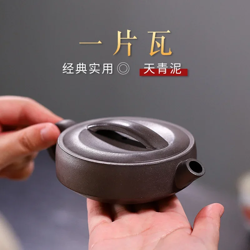 Dropshipping Via Various Platforms Yixing Original Ore Celadon Handmade Zisha Teapot One-Piece Clay Tea Pot