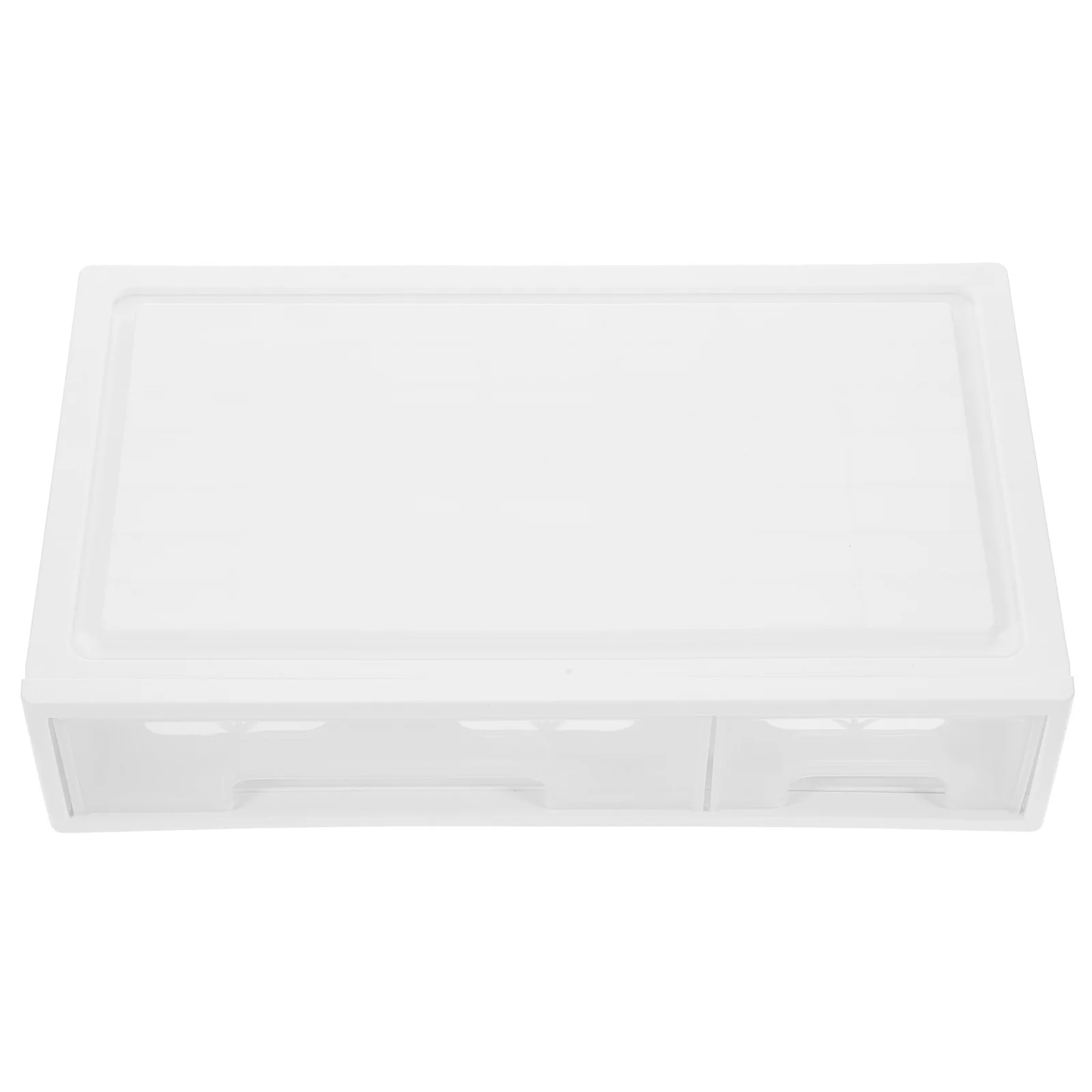 

Drawer Style Storage Box Pp Plastic Desktop Organizer For Stationery Files Sundries Large Capacity Tabletop Storage Case