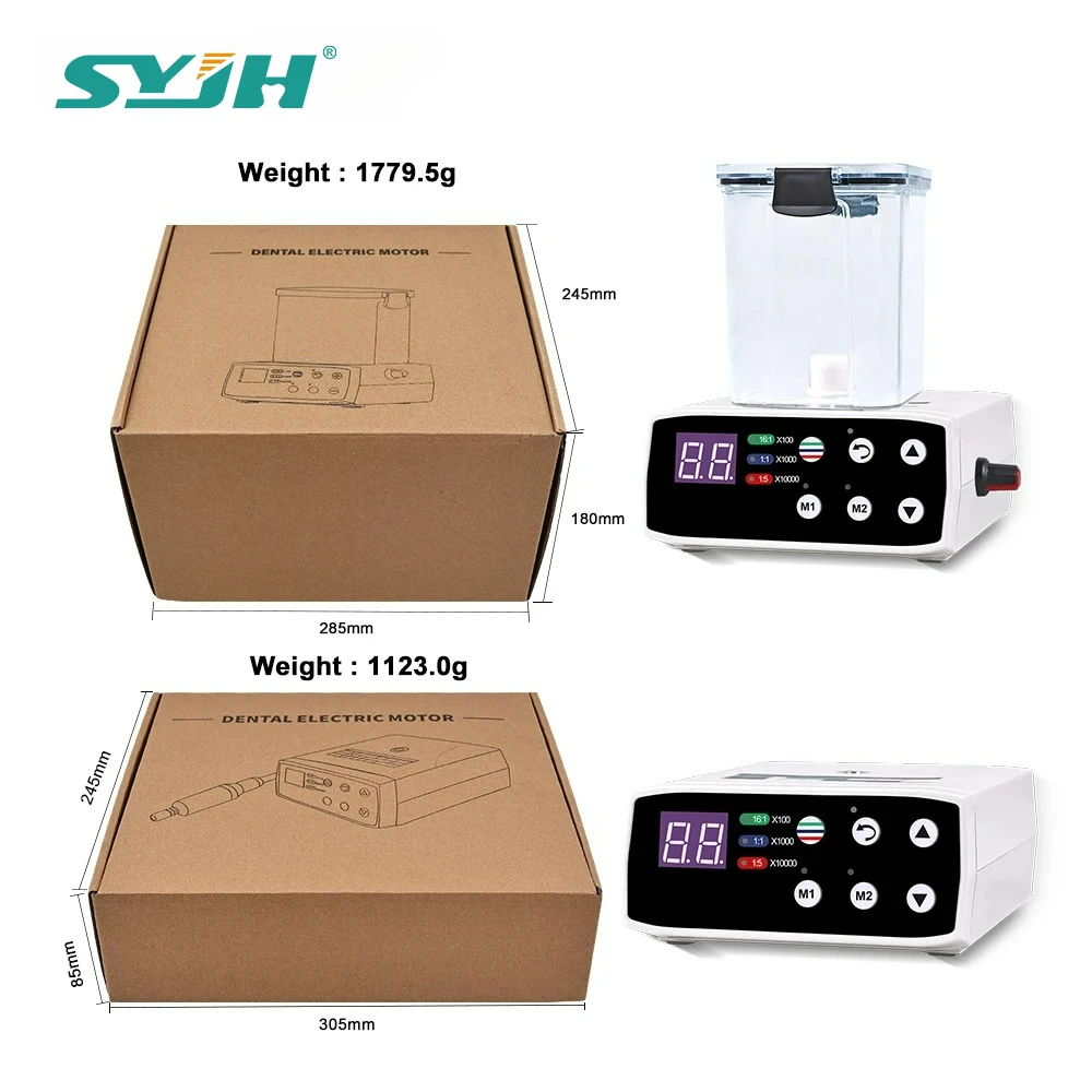 

2/4Hole with/without Water Tank Dental Brushless Electric Micromotor Foot Control Internal Water Spray Electric Motor Dentist