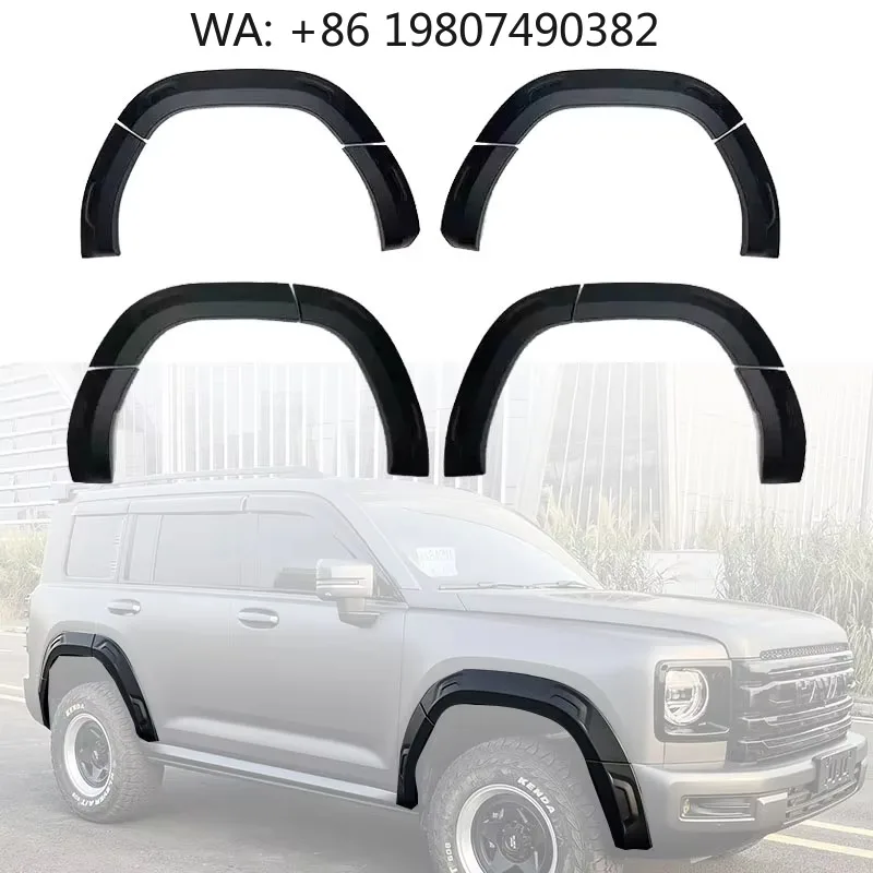 ABS Widen Fender Flares Wheel Arch Eyebrow Exterior Accessories Fit For Haval H9 2025 Car Modification Parts